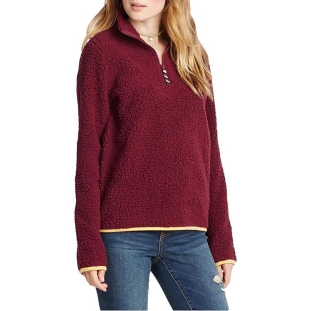✨AEROPOSTALE Womens Fleece Sz XS Maroon Jacket✨